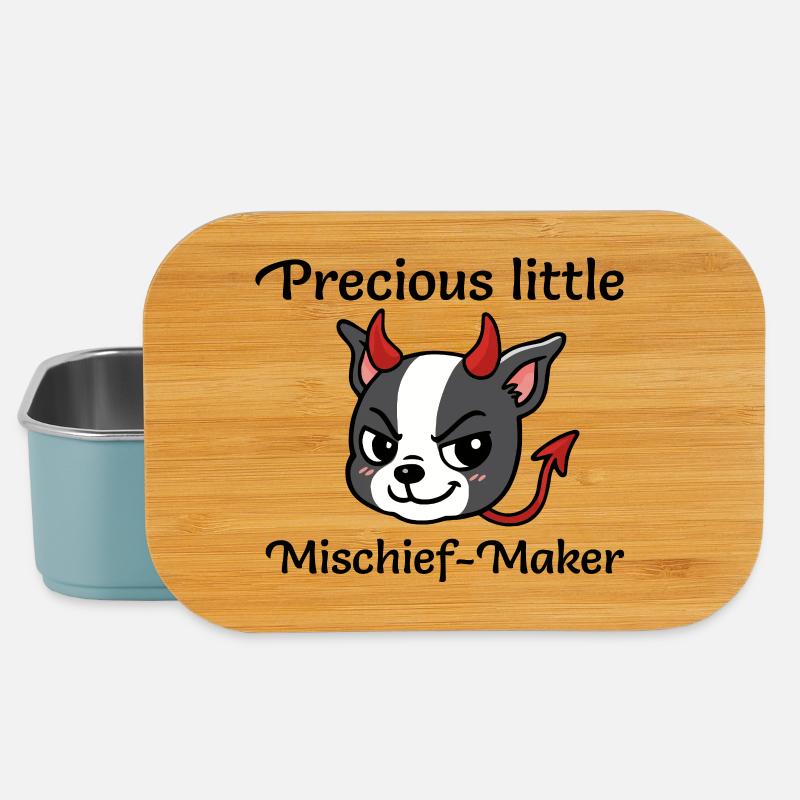 Precious Little Mischief-Maker - Lunch Box - light blue
