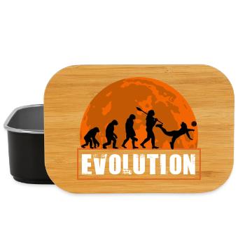 Évolution du volley-ball Joueuse Athlète - Boîte à goûter - noir - Devant