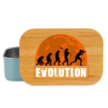 Tischtennis-Evolution Tischtennis-Tischtennis-Spieler-Kunst - Lunch Box - Hellblau - Vorne