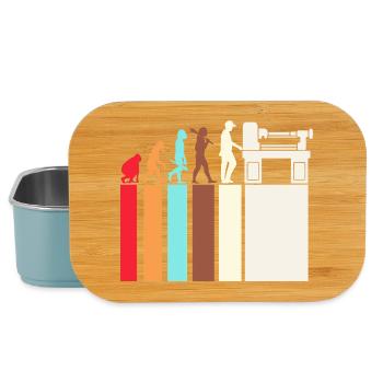 Locksmith Mechanic CNC Mechanical Engineering - Lunch Box - light blue - Front