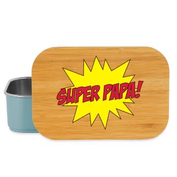 Super Papa ! - Lunch Box - Hellblau - Vorne