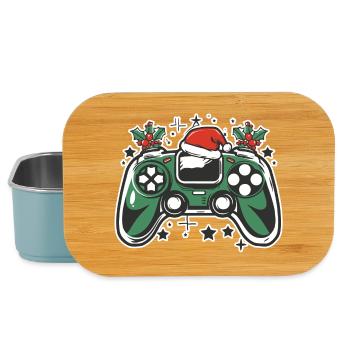 Christmas Gaming - Lunch Box - Hellblau - Vorne