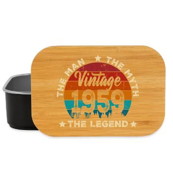 Vintage 1959 Legend - Lunch Box - black - Front