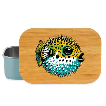 Kugelfisch - Lunch Box - Hellblau - Vorne