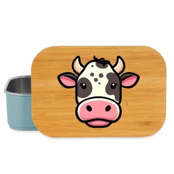 Cow - Lunch Box - light blue - Front