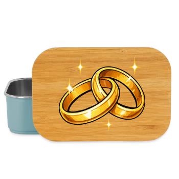 Eheringe Goldringe - Lunch Box - Hellblau - Vorne