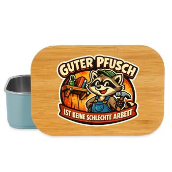 Guter Pfusch Bau-Handwerker - Lunch Box - Hellblau - Vorne