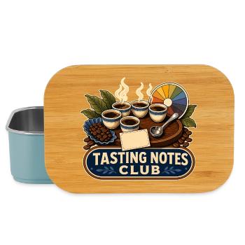 NOTES DE DÉGUSTATION CLUB - Boîte à goûter - bleu pâle - Devant