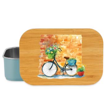 Bicycle - Lunch Box - light blue - Front