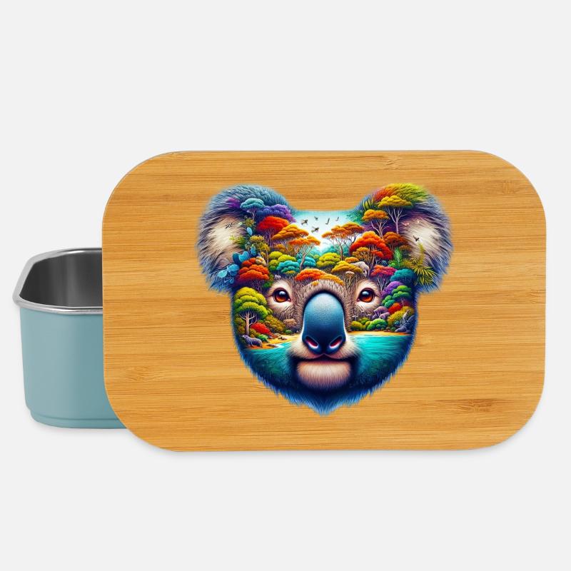 Koala - Lunch Box - Hellblau