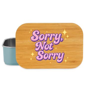 sorry, not sorry / Y2K statement design - Lunch Box - light blue - Front