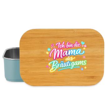Ich bin die Mutter des Bräutigams - Lunch Box - Hellblau - Vorne