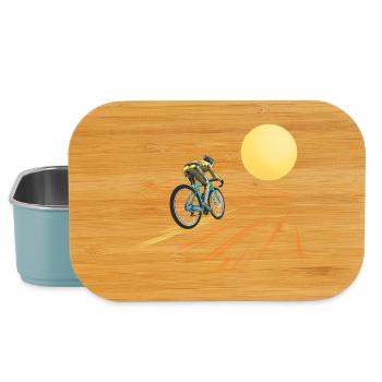 Radfahren zur Sonne - Lunch Box - Hellblau - Vorne