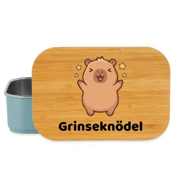 Grinseknödel - Lunch Box - Hellblau - Vorne