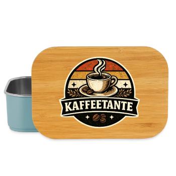 Kaffeetante Retro - Lunch Box - Hellblau - Vorne