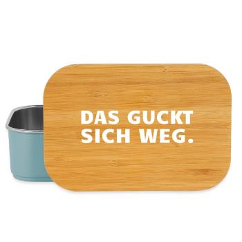 Das kuckt sich weg - Lunch Box - Hellblau - Vorne