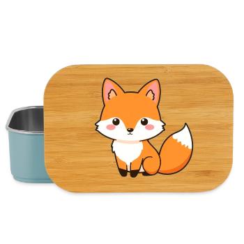 Fuchs - Lunch Box - Hellblau - Vorne