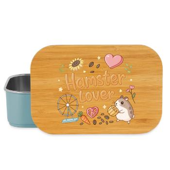 Hamsterliebhaber: Kawaii Sweetness - Lunch Box - Hellblau - Vorne