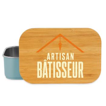 artisan-builder-print - Lunch Box - light blue - Front