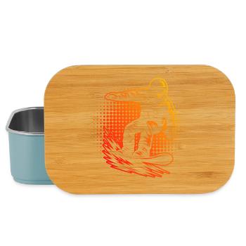 Direct Snowboard Statement - Lunch Box - light blue - Front