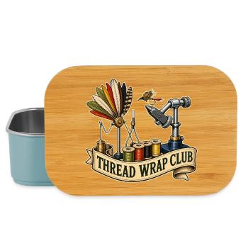 THREAD WRAP CLUB Fishing - Lunch Box - light blue - Front