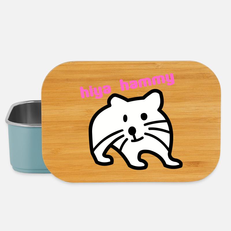 hiya hammy - Lunch Box - light blue