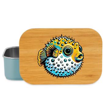 Kugelfisch - Lunch Box - Hellblau - Vorne