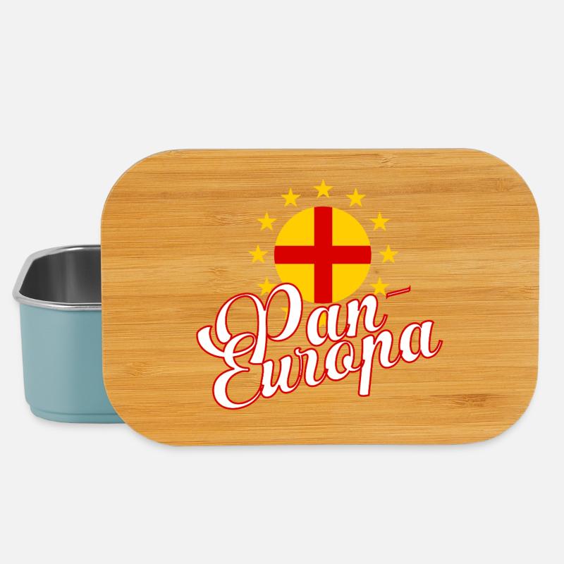 Pan-Europa Retro-Skript - Lunch Box - Hellblau