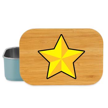3D Stern - Lunch Box - Hellblau - Vorne