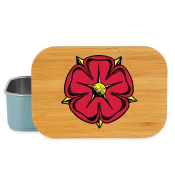 Lippische Rose - Lunch Box - Hellblau - Vorne
