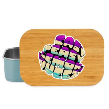 Easy Peasy Lemon Squeezy - Lunch Box - Hellblau - Vorne