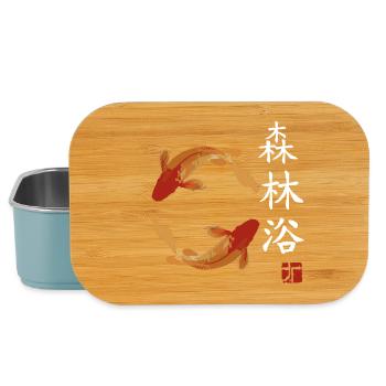 japan Fische japanisch anime asiatisch - Lunch Box - Hellblau - Vorne