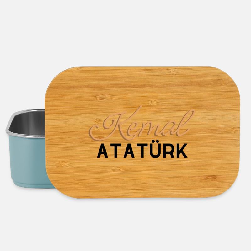 Conception d’Atatürk - Boîte à goûter - bleu pâle