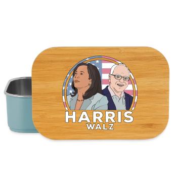 Wahl von Harris Walz - Lunch Box - Hellblau - Vorne