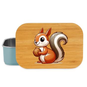 Squirrel - Lunch Box - light blue - Front