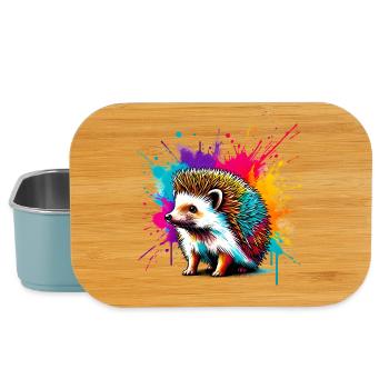 Igel - Lunch Box - Hellblau - Vorne