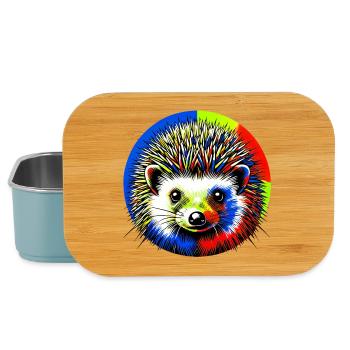 Igel - Lunch Box - Hellblau - Vorne
