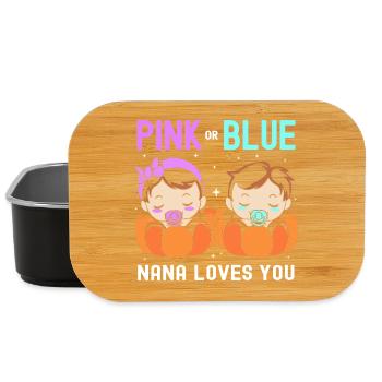 Halloween Gender Reveal - Lunch Box - Schwarz - Vorne