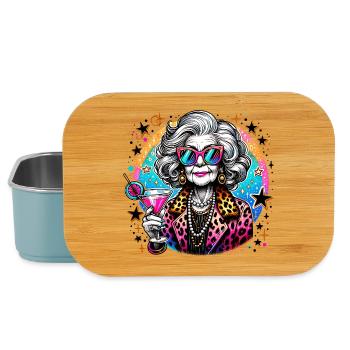 Oldie But Goldy Stark Und Stilvoll - Lunch Box - Hellblau - Vorne
