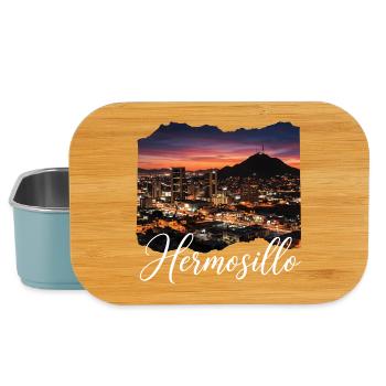 Hermosillo Sunset Stadtansicht - Lunch Box - Hellblau - Vorne