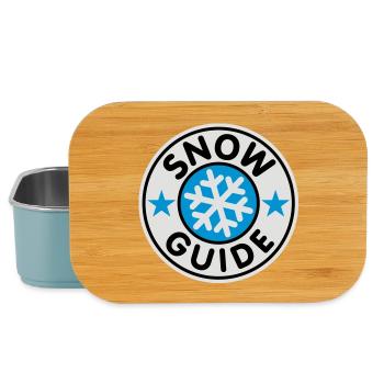 Snow Guide | Schnee Führer | Lehrer - Boîte à goûter - bleu pâle - Devant