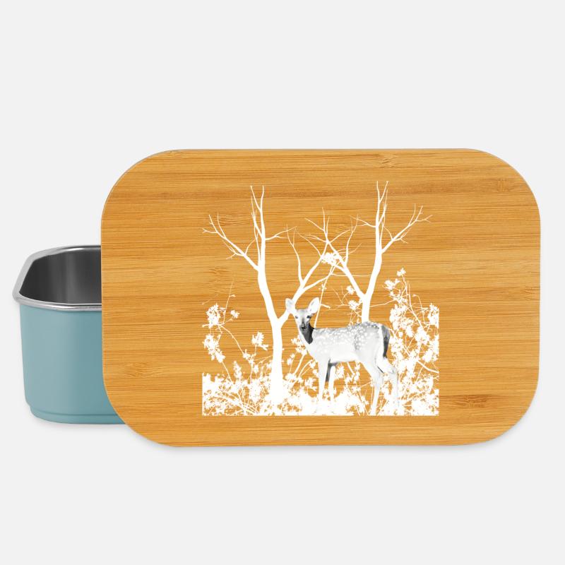 deer - Lunch Box - Hellblau