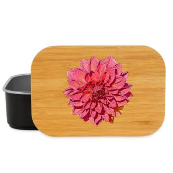 Great Dahlia - Lunch Box - black - Front