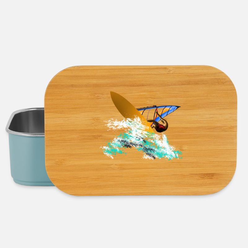Windsurfing - Lunch Box - Hellblau