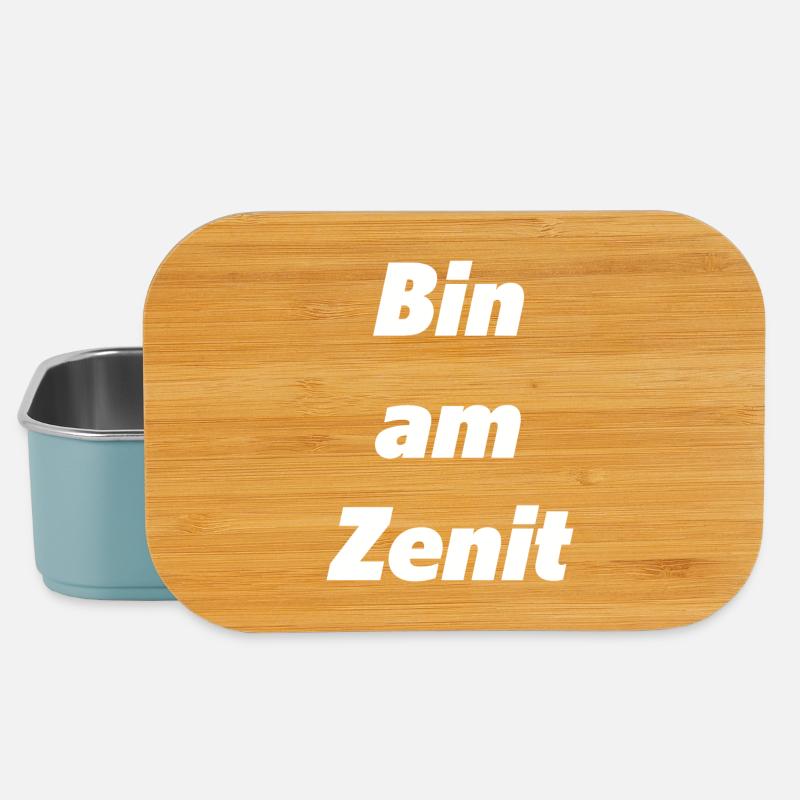 Bin am Zenit - Lunch Box - Hellblau
