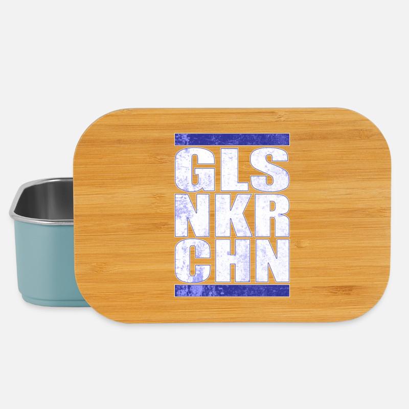 GLSNKRCHN Gelsenkirchen Schalke Geschenkidee - Lunch Box - Hellblau