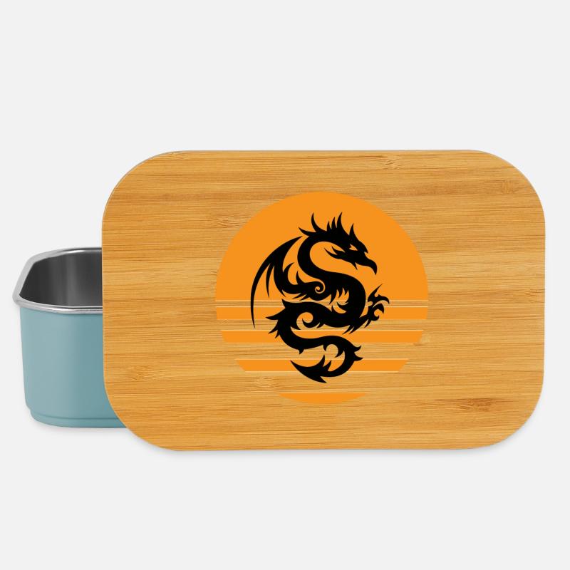 Dragon - Lunch Box - Hellblau