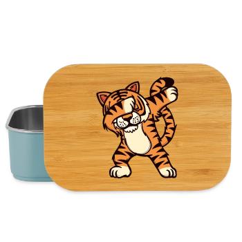 Animal Cool Tiger - Lunch Box - light blue - Front