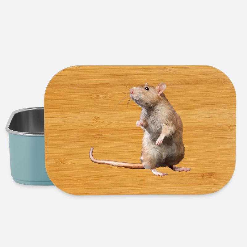 Maus - Lunch Box - Hellblau