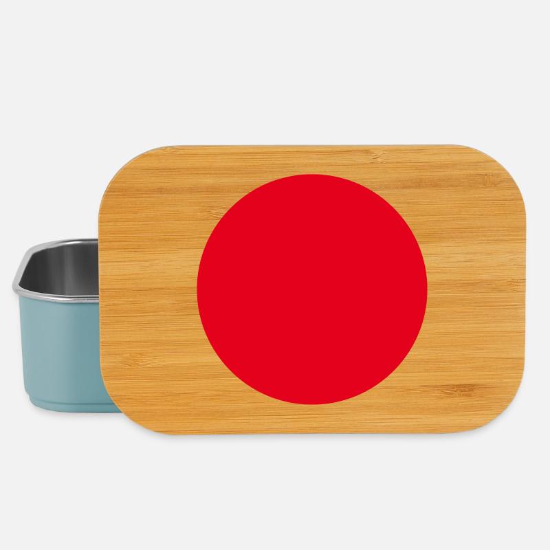 Roter Kreis - Lunch Box - Hellblau